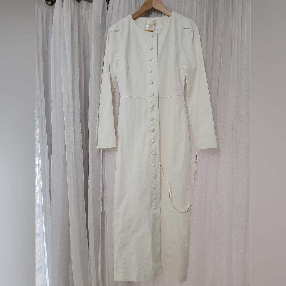 VITA GRACE White Button-Down size Small - Picture 2 of 3